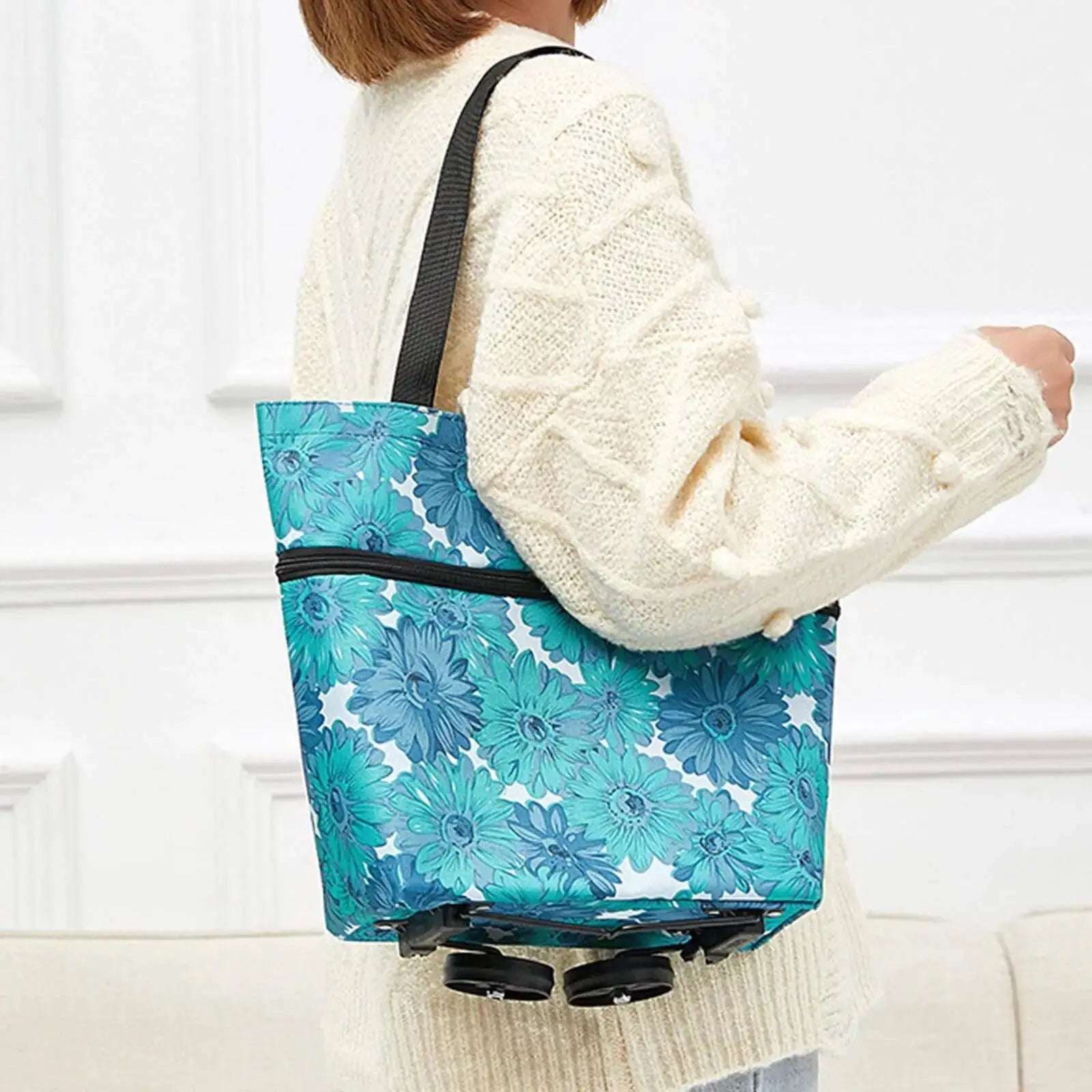 Shopping Bag with Wheels GLR SHOPPING