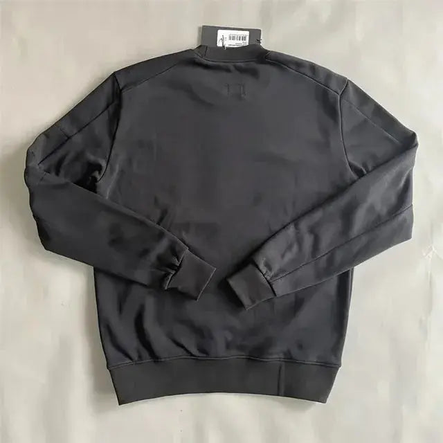 Men's Round Neck Sweater with Zippered Pocket GLR SHOPPING