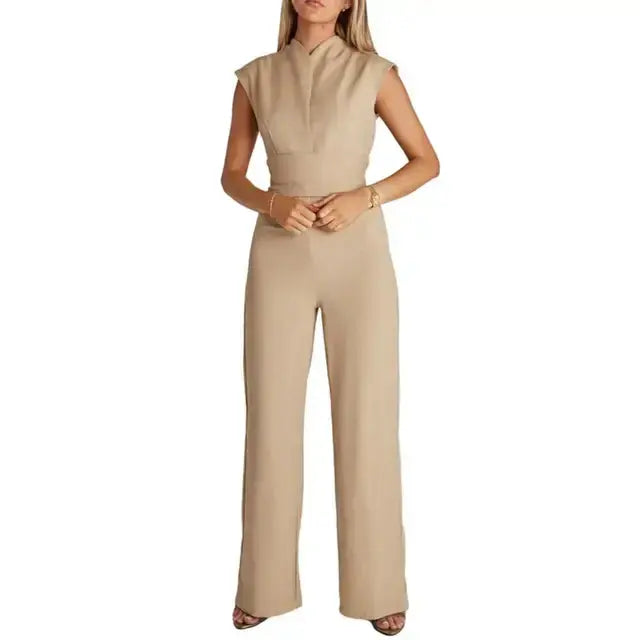 High-Waist Wide Leg Summer Jumpsuit GLR SHOPPING