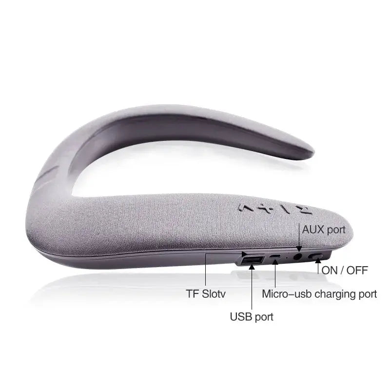 Fun Portable Bluetooth Neckband Dual Speakers GLR SHOPPING