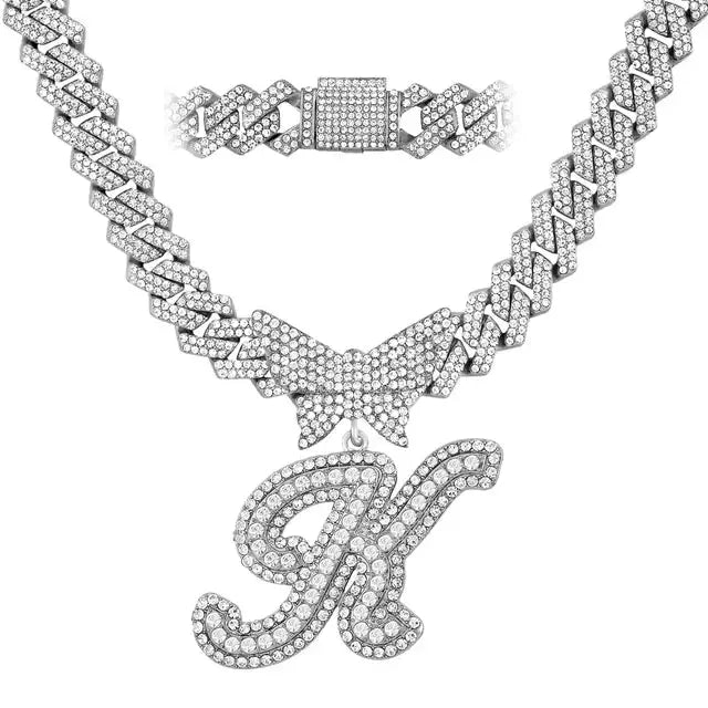 Crystal Butterfly Necklace GLR SHOPPING