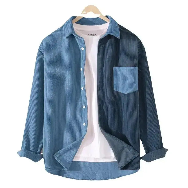Cargo Corduroy Men's Long Sleeve GLR SHOPPING
