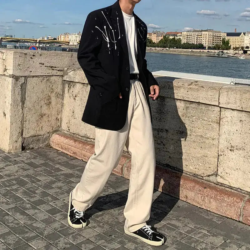 VG Cream Wide Pants GLR SHOPPING