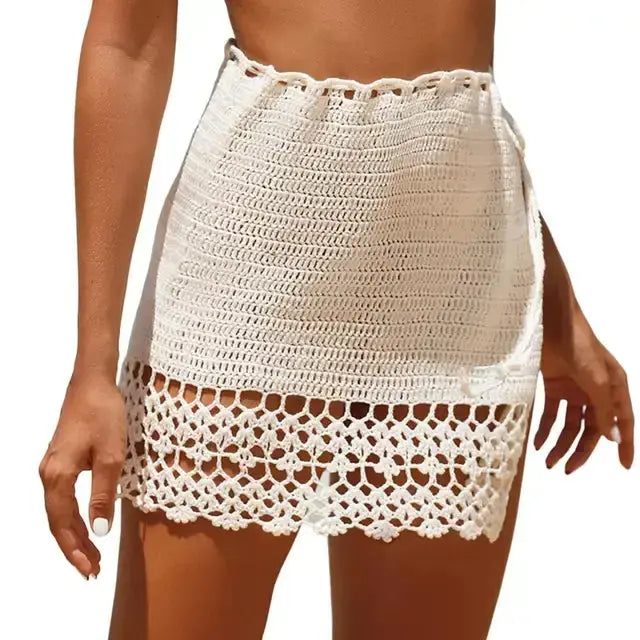 Beach Skirt Crochet Tassel GLR SHOPPING