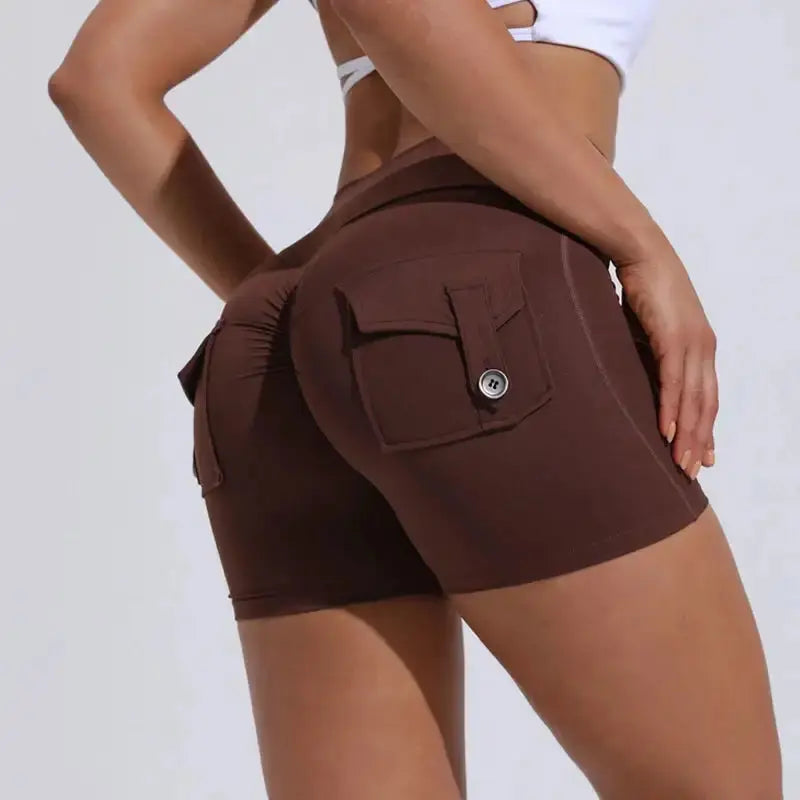 Gym Shorts Waist With Pockets GLR SHOPPING