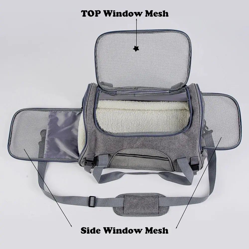Pet Messenger Carrier Travel Bag GLR SHOPPING