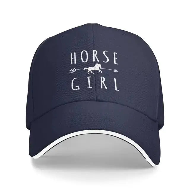 Horse Girl Riders Racer Cap GLR SHOPPING