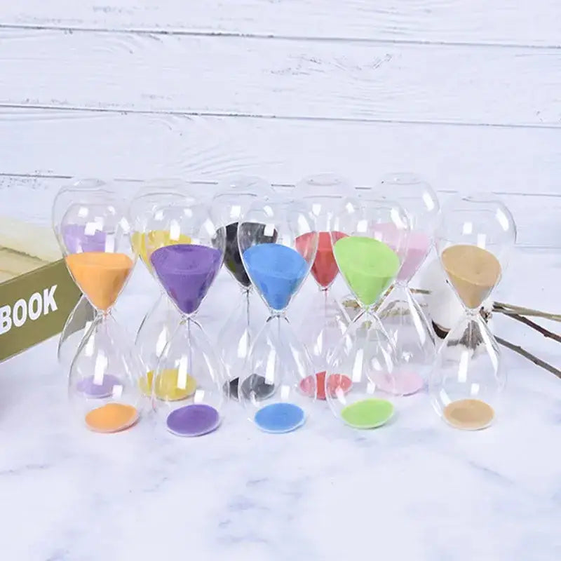 Modern Colored Sand Hourglass Decorative Timer GLR SHOPPING