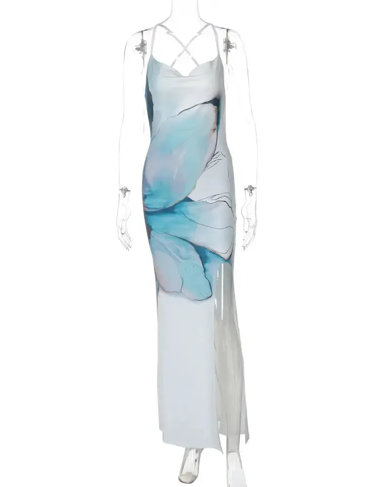 Bodycon White Long Dress GLR SHOPPING