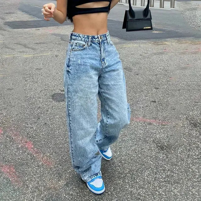 New High Waist Slim Fashion Jeans for Women GLR SHOPPING