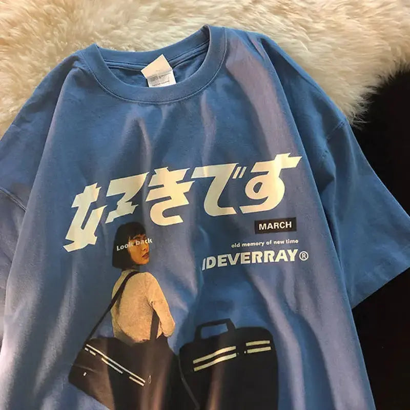Summer Men's Oversized T-Shirt GLR SHOPPING