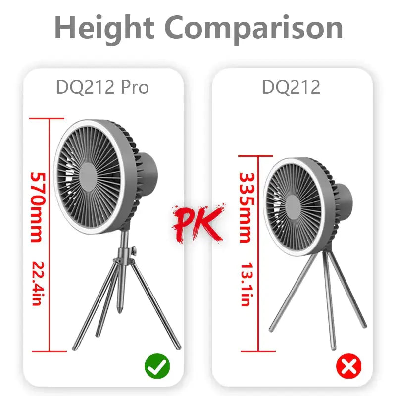 Portable Camping Fan GLR SHOPPING