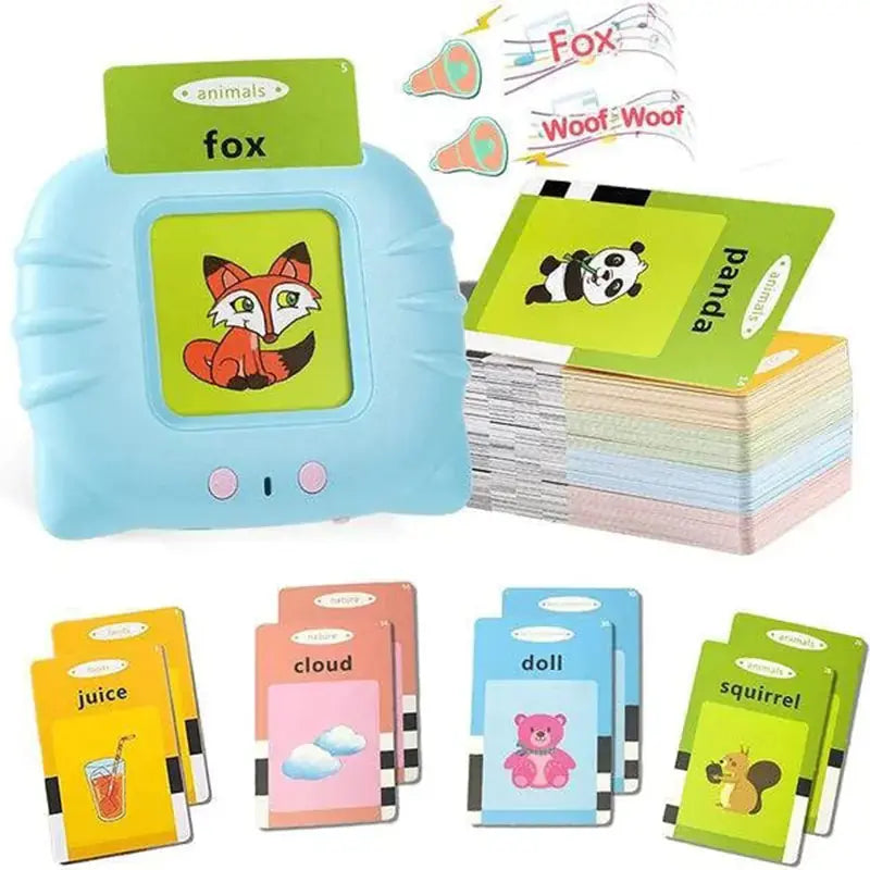 Language Game Talking Flash Cards Toy GLR SHOPPING