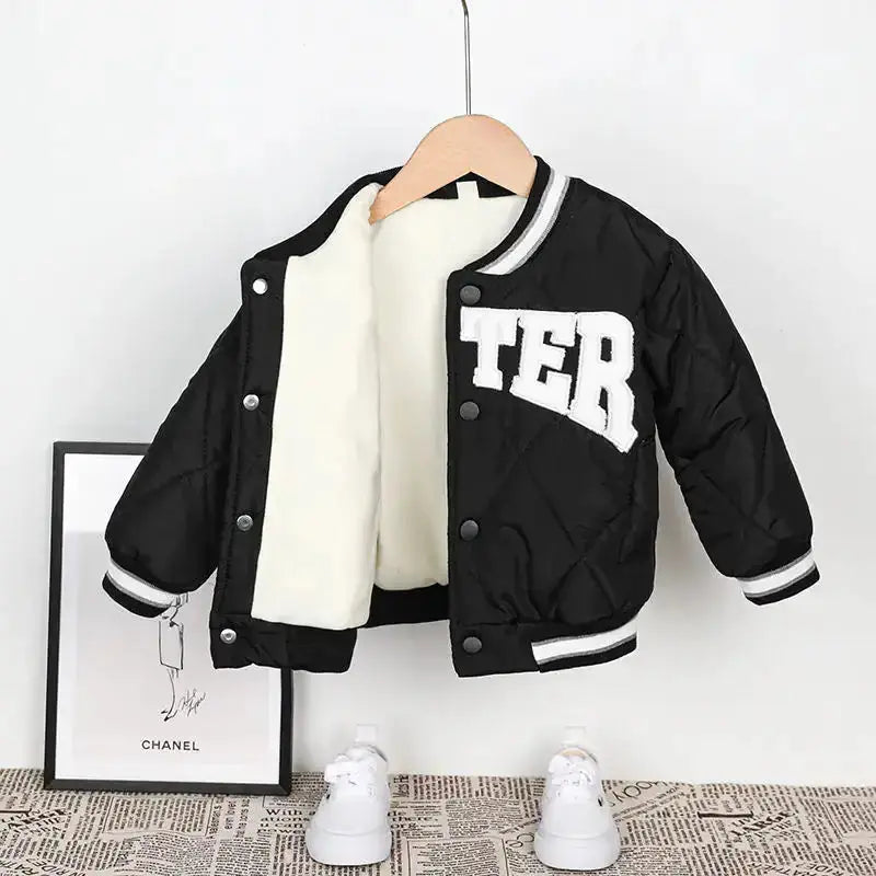 Kinder Baseball "BETTER" Bomber Jacket GLR SHOPPING