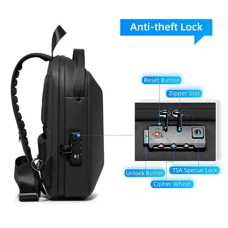 Anti-theft Men's Shoulder Bag GLR SHOPPING