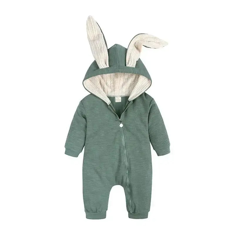 Rabbit Ear Hooded Baby Rompers GLR SHOPPING