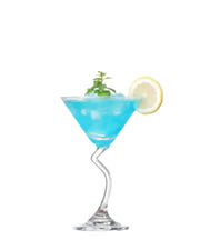 Bent Cocktail Glass GLR SHOPPING
