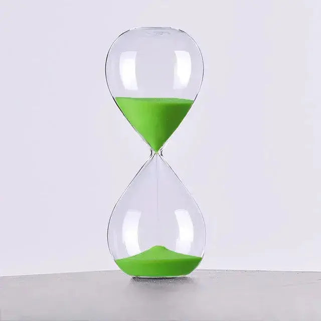Modern Colored Sand Hourglass Decorative Timer GLR SHOPPING