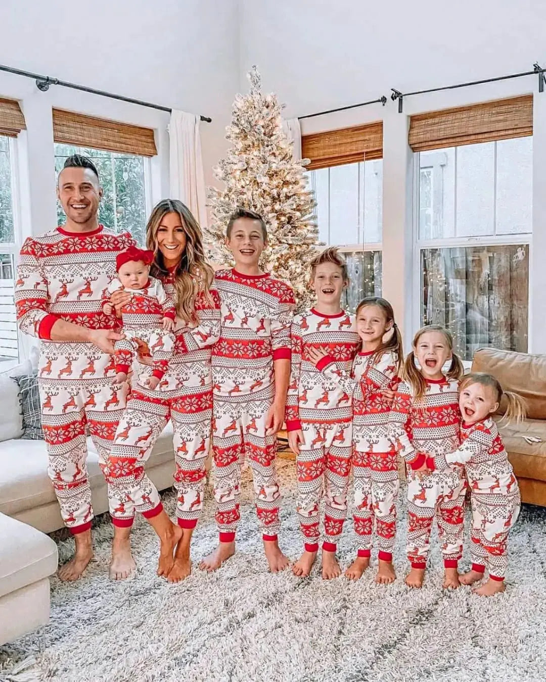 Christmas Pajamas Fall Family Set GLR SHOPPING