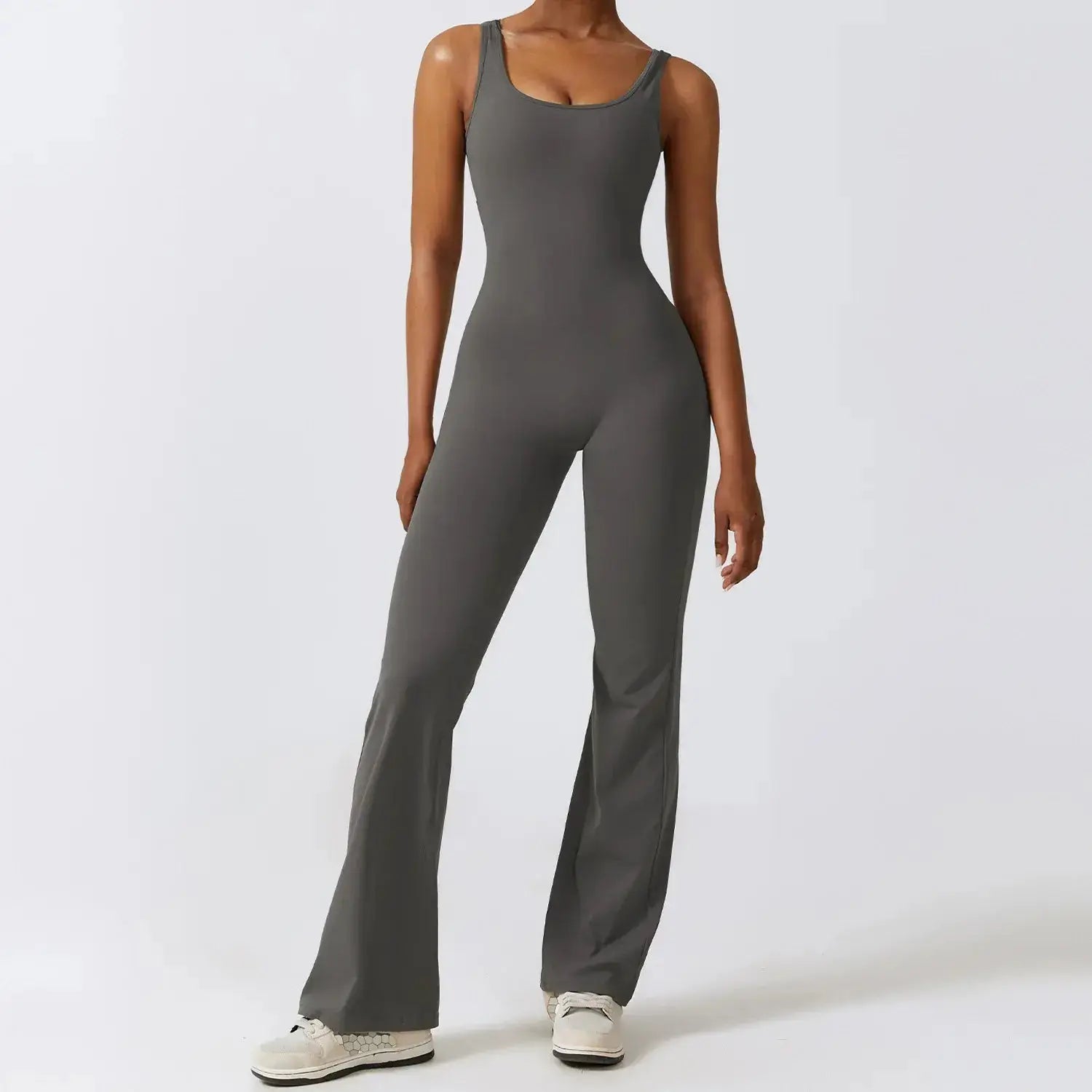 Sexy Push Up Flare Jumpsuit GLR SHOPPING