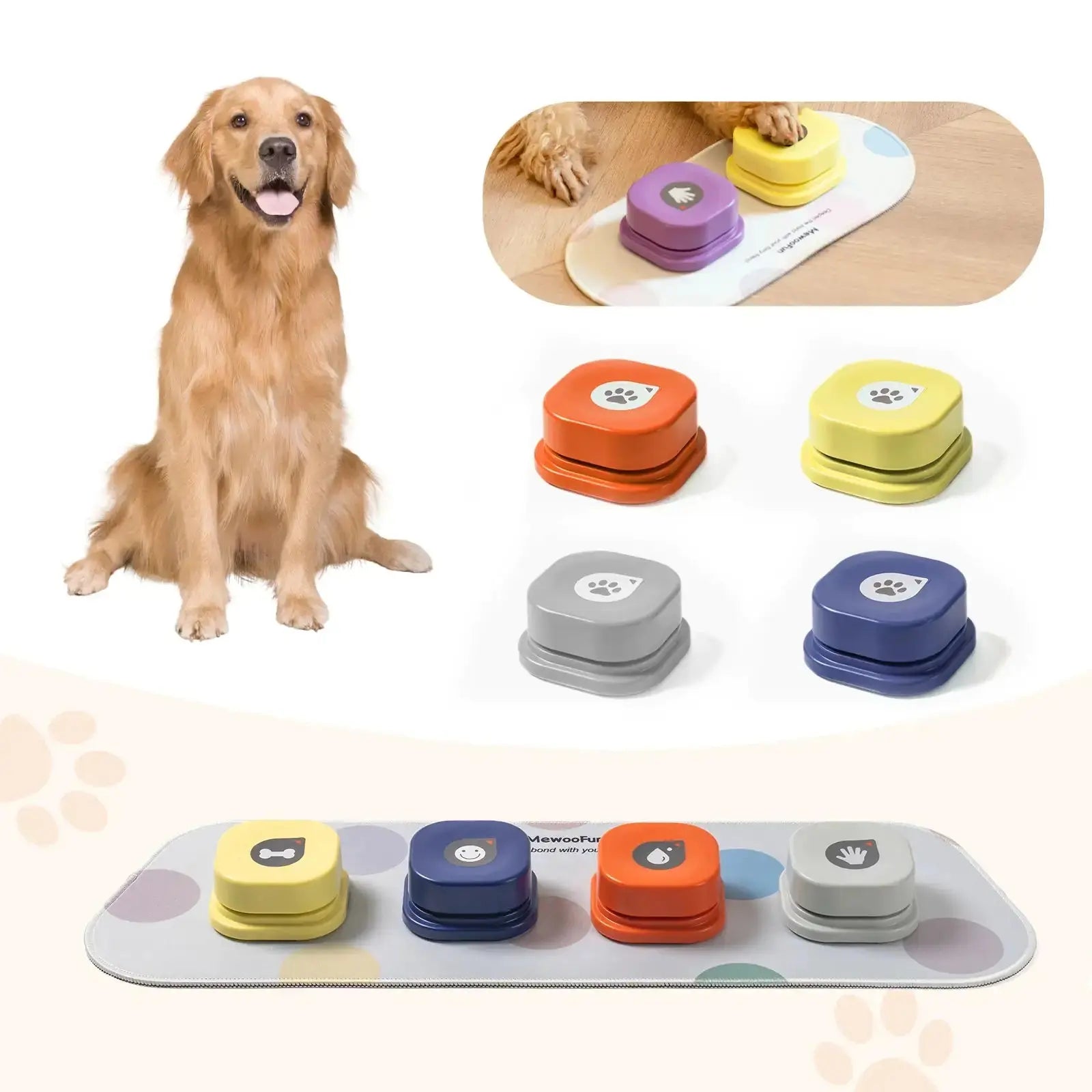 Training Buzzer Recordable Talking Button GLR SHOPPING