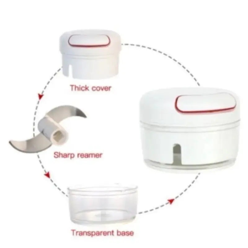 Mini Manual Seasoning Processor Shredder GLR SHOPPING