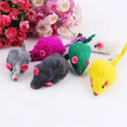 10 PCS PLUSH MOUSE CAT TOYS (Random Color) - GLR SHOPPING