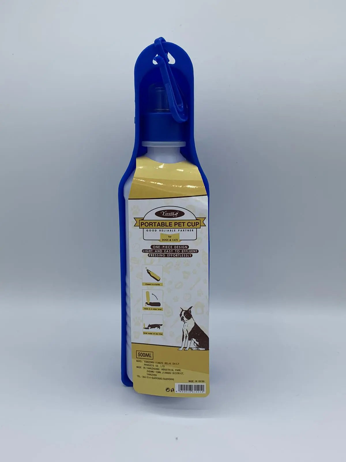 Portable Pet Travel Water Bowl Bottle Feeder Drinking Fountain - GLR SHOPPING
