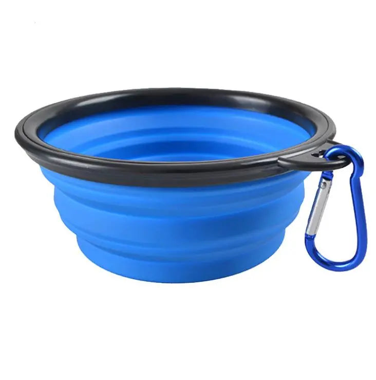 COLLAPSIBLE SILICONE TRAVEL PET BOWL - GLR SHOPPING