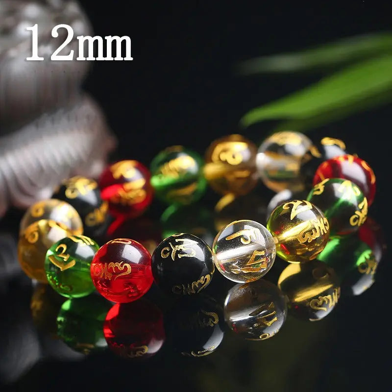 Black Gold Beaded Pixiu Bracelet GLR SHOPPING