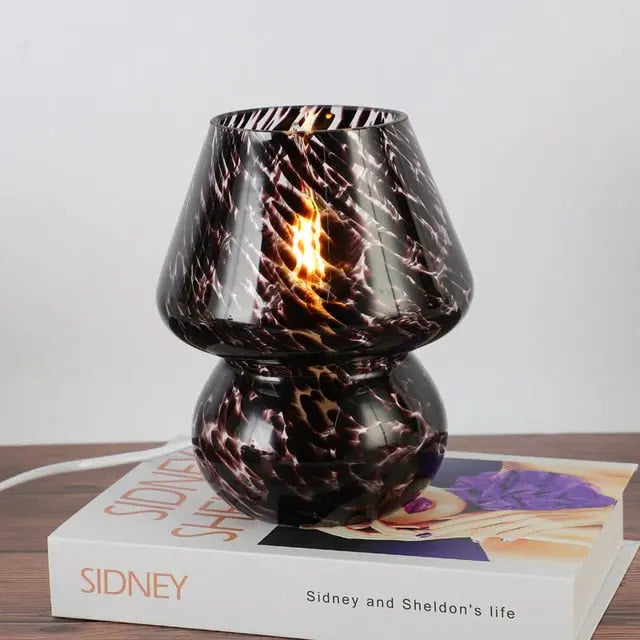 Glass Translucent Bedside Lamp - GLR SHOPPING