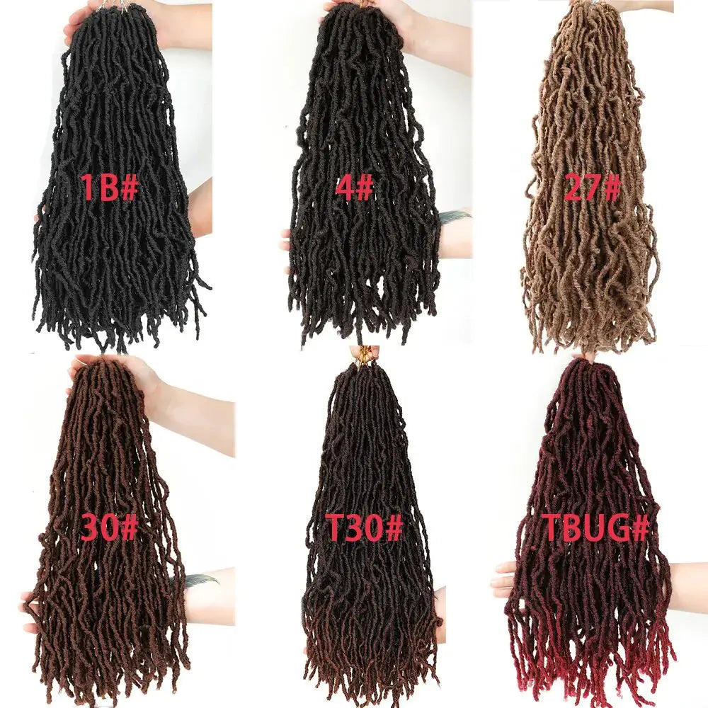 Soft Natural Fluffy Hair Extensions GLR SHOPPING