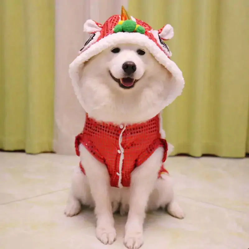 Spring Festival Dog Coat GLR SHOPPING