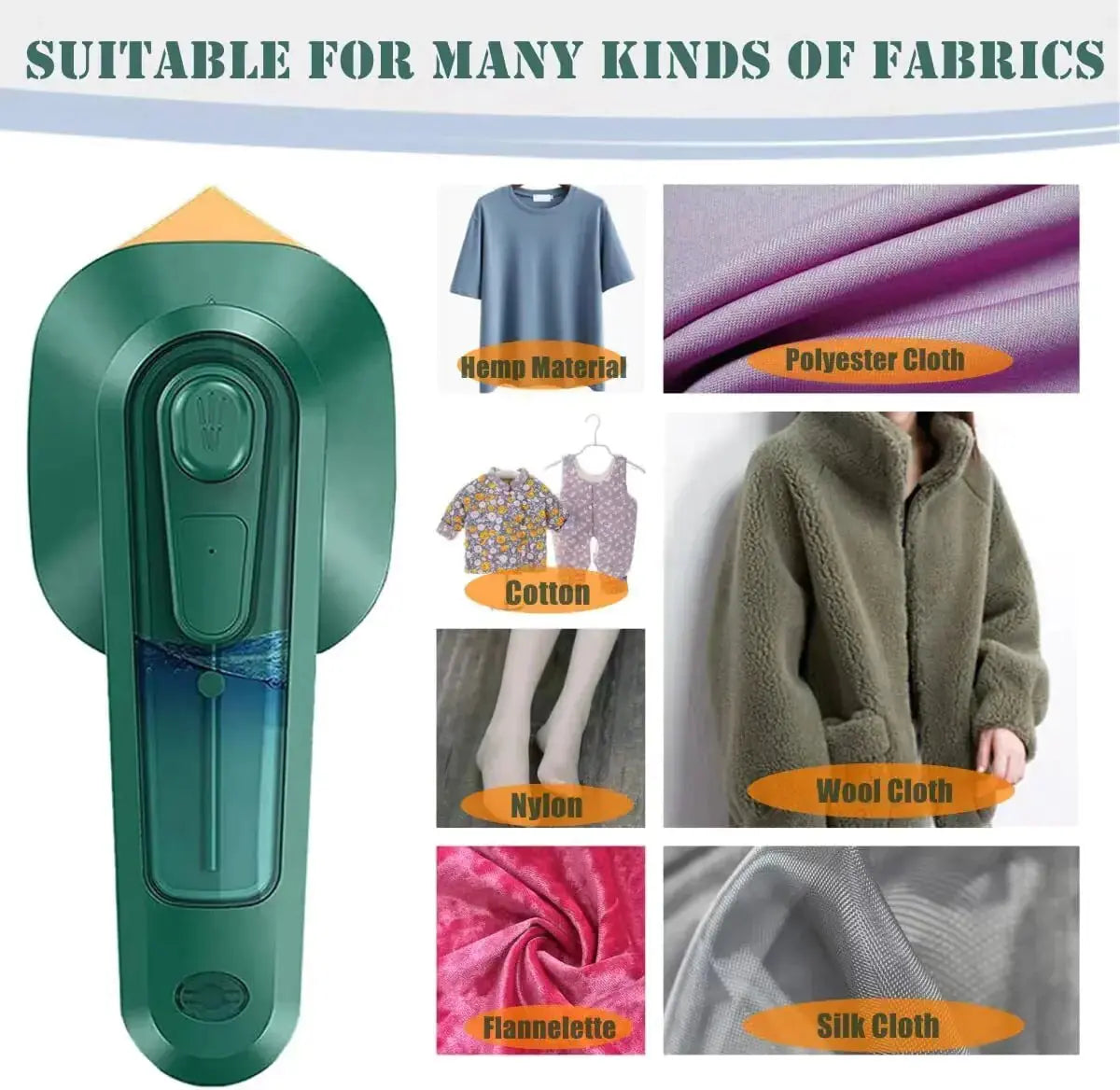 Mini steam iron Handheld Steam Iron GLR SHOPPING