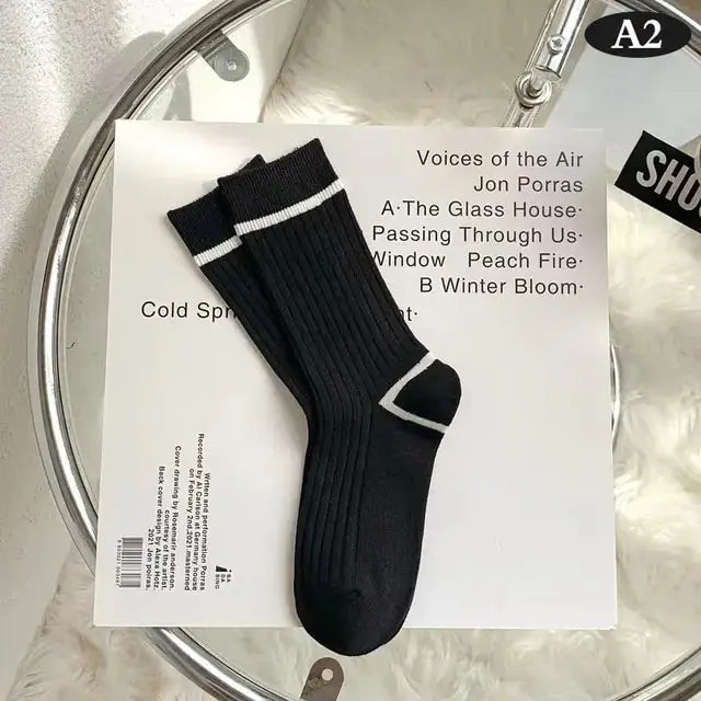 Women Tie-dye Middle Tube Socks GLR SHOPPING