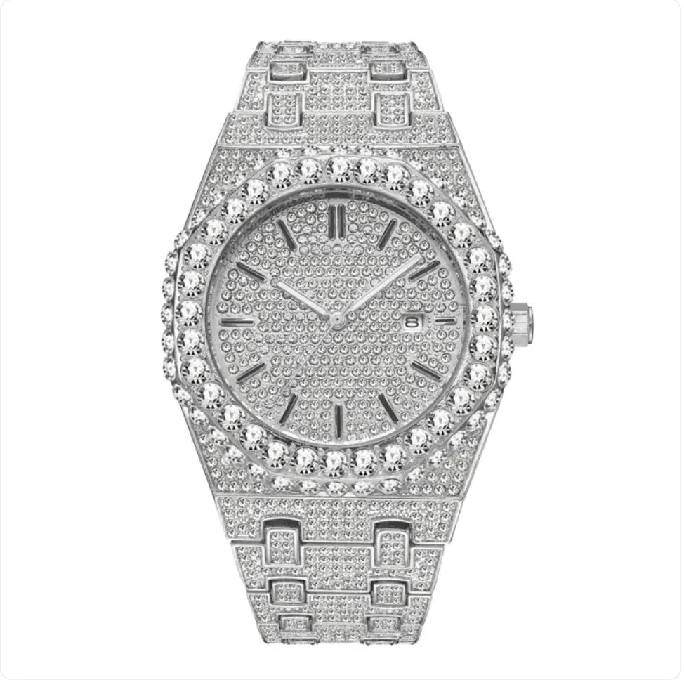 Men's Starry Diamond Quartz Watch GLR SHOPPING