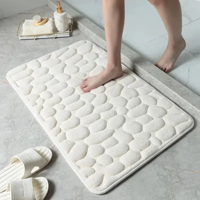 Non-Slip Embossed Bathroom Mat GLR SHOPPING