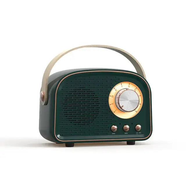 Retro Mini Bluetooth Speaker GLR SHOPPING