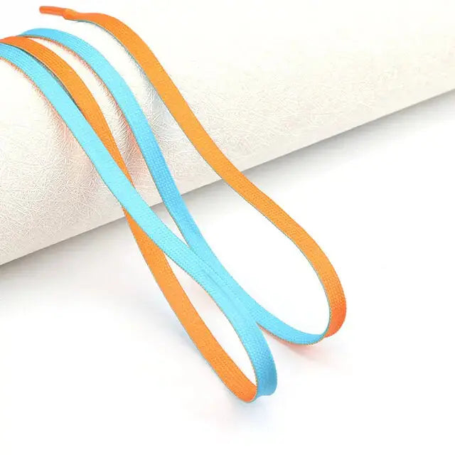 Duo-Tone Flat Shoe Laces GLR SHOPPING