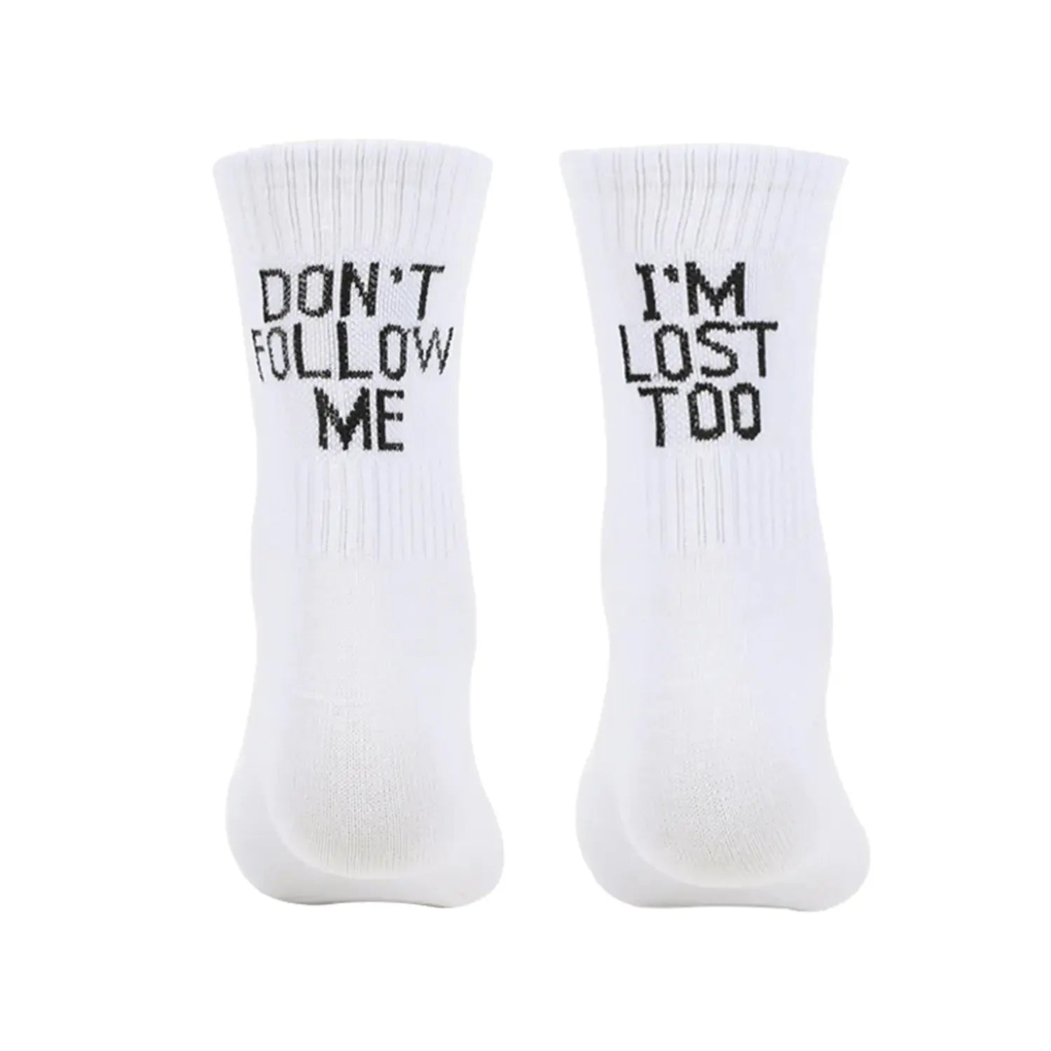 Explosive Socks DON`T FOLLOW ME I AM LOST TOO GLR SHOPPING