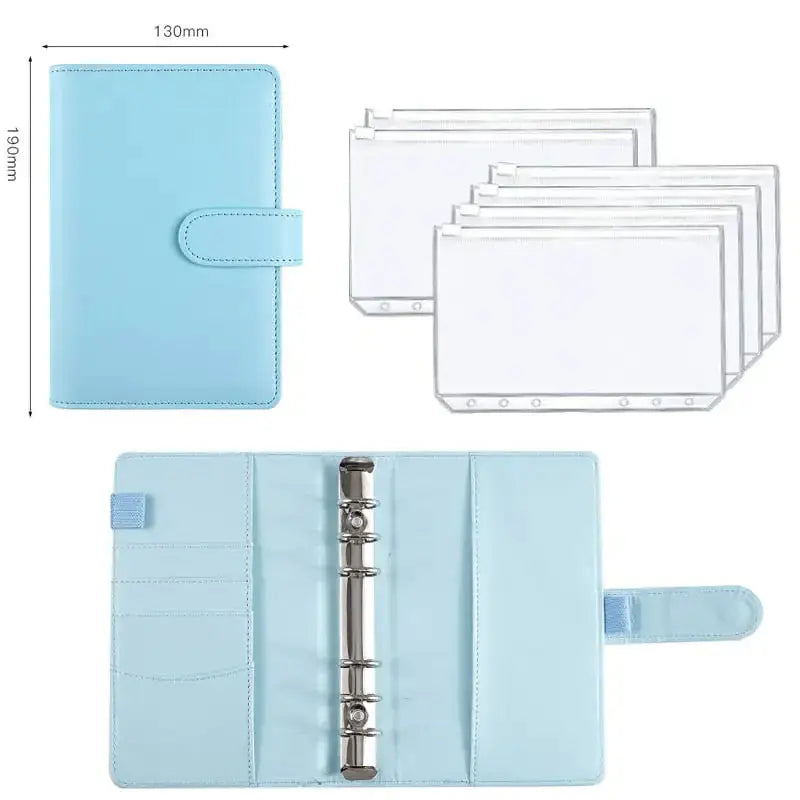A6 Leather Budget Binder GLR SHOPPING