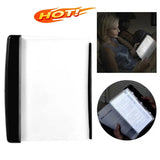 Portable Ultra-thin Flat Plate Panel Reading Light