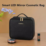 Smart LED Cosmetic Case with Mirror