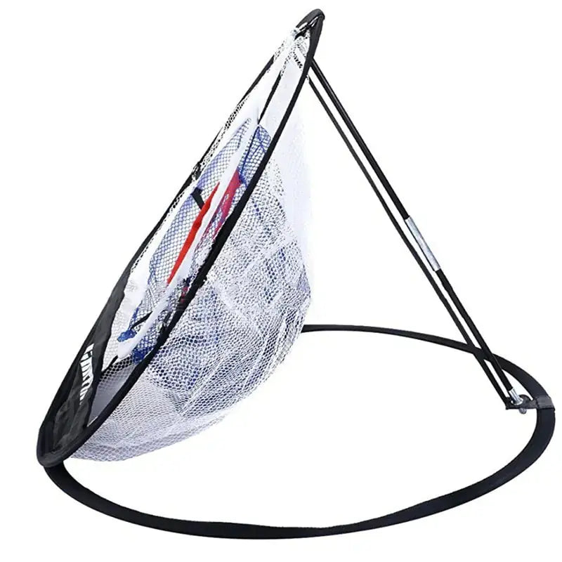 Golf Chipping Net Swing Trainer Indoor Outdoor Chipping Pitching Cages Mats Golf Practice Net Portable 18 pcs golf soft balls GLR SHOPPING