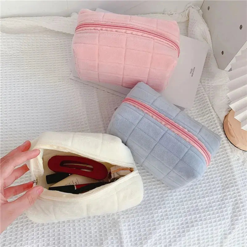 Fur Makeup Bag GLR SHOPPING