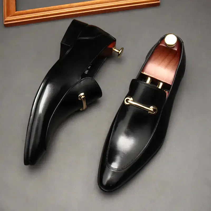 Leather Loafers for Men GLR SHOPPING