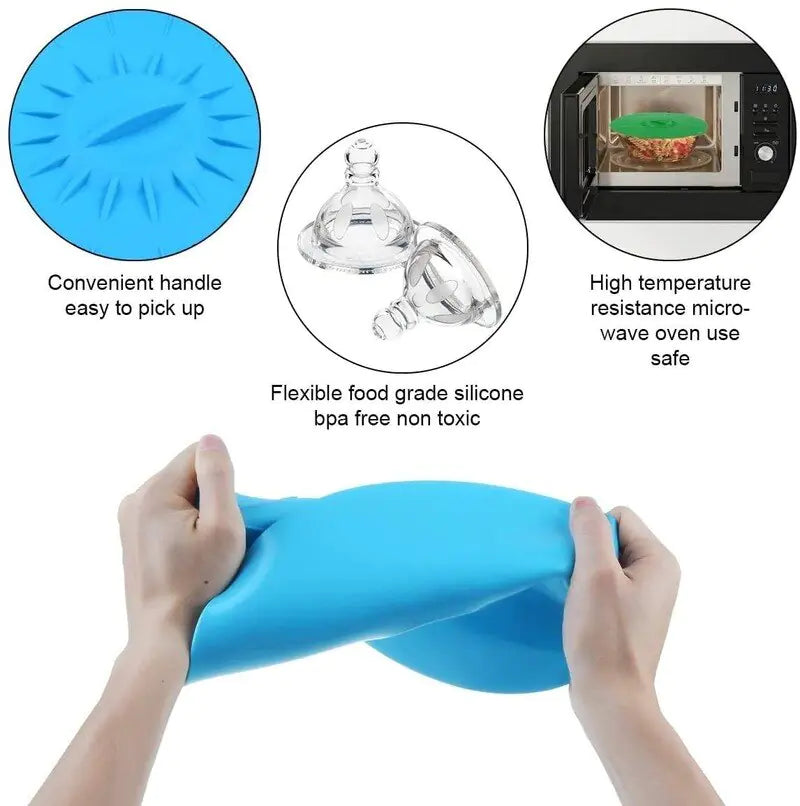 Silicone Suction Lid Cover Set