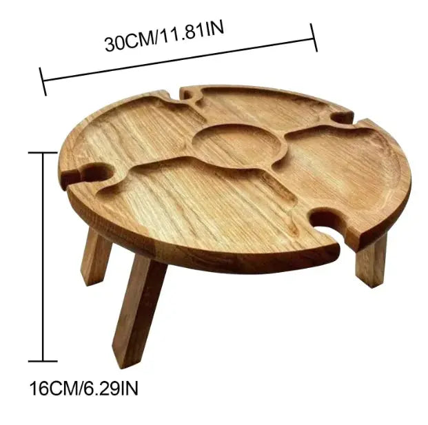Wooden Folding Picnic Table GLR SHOPPING