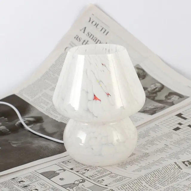 Glass Translucent Bedside Lamp - GLR SHOPPING