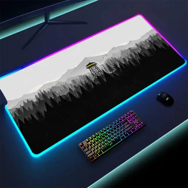 Luminous LED Lighting Mouse Pad GLR SHOPPING